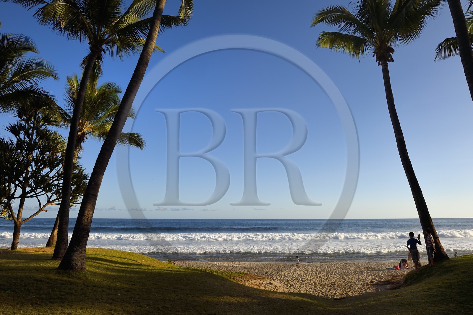 France, Ile de la Reunion, Petite-Ile sur la côte sud, plage de Grand-Anse