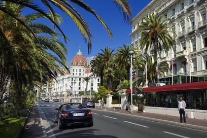 France, Alpes-Maritimes, Nice, Negresco Hotel on the Promenade des Anglais