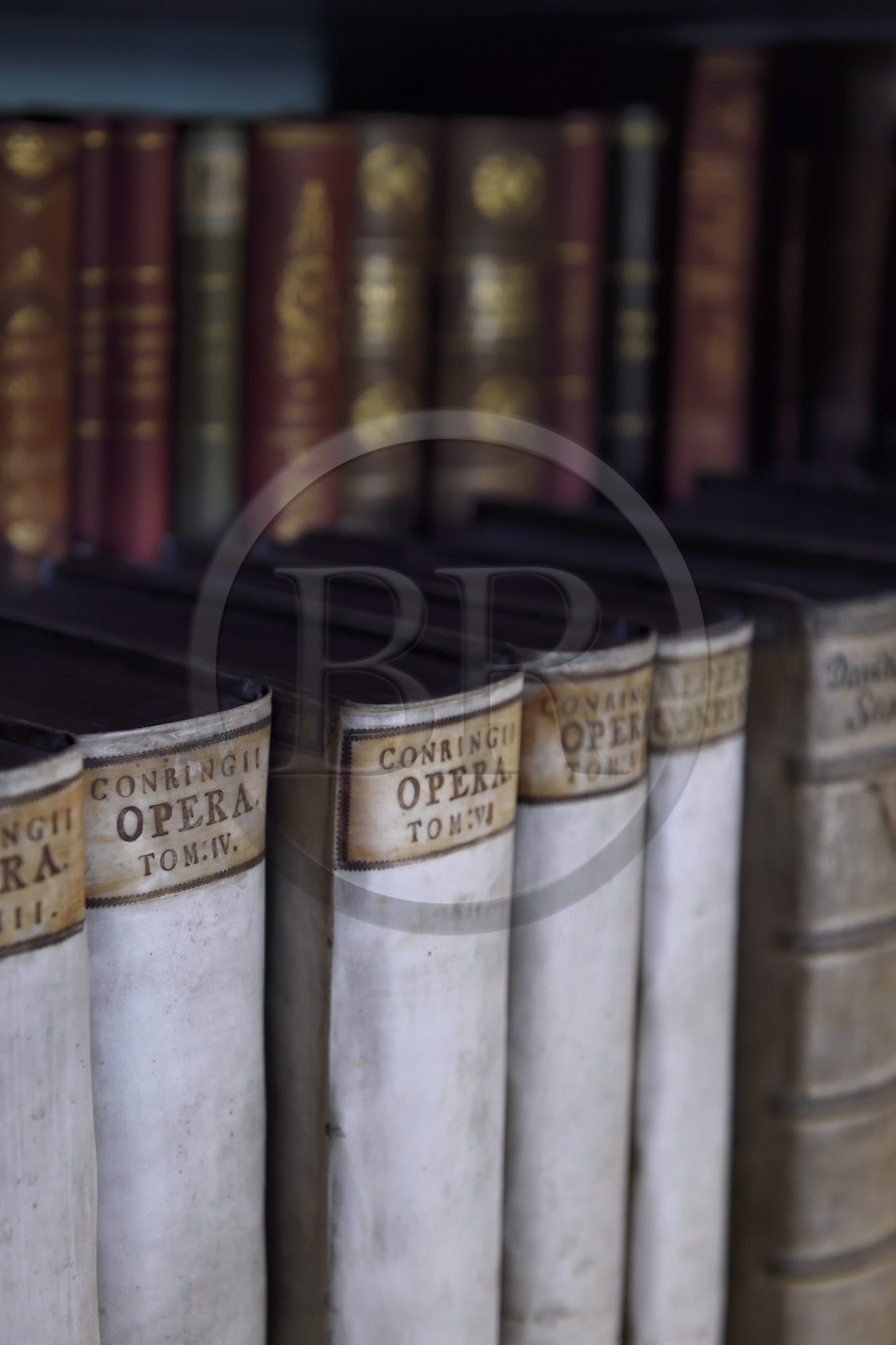 République Tchèque, Prague, centre historique classé Patrimoine Mondial de l'UNESCO, quartier de Strahov, bibliothèque du Monastère de Strahov, bibliothèque philosophique