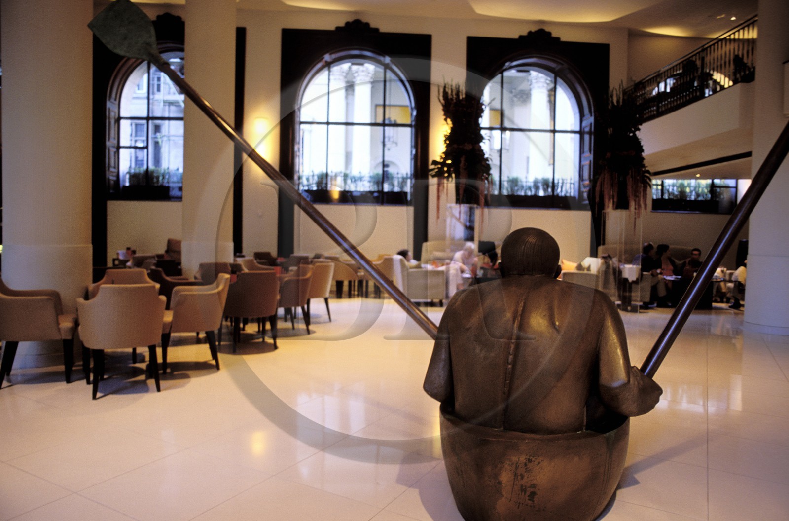 Royaume-Uni, Londres, hall de l' hôtel Aldwych