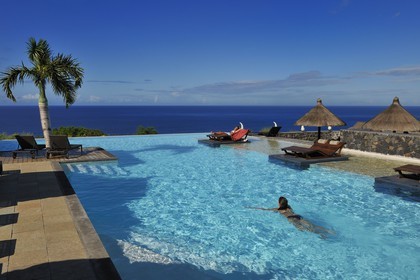 France, Reunion Island (French overseas department), southern coast, Grande Anse, Palm Hotel