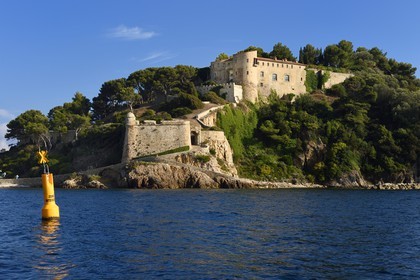 France, Var, Bormes les Mimosas, Brégancon Fort, official residence of the President of the Republic