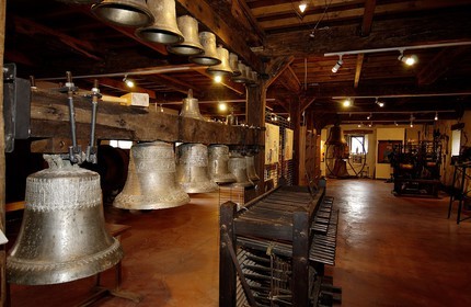 Belgique, Wallonie, province du Luxembourg, Tellin, musée de la cloche et du carillon