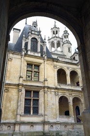 France, Calvados, Caen, Escoville mansion, 16th century private mansion