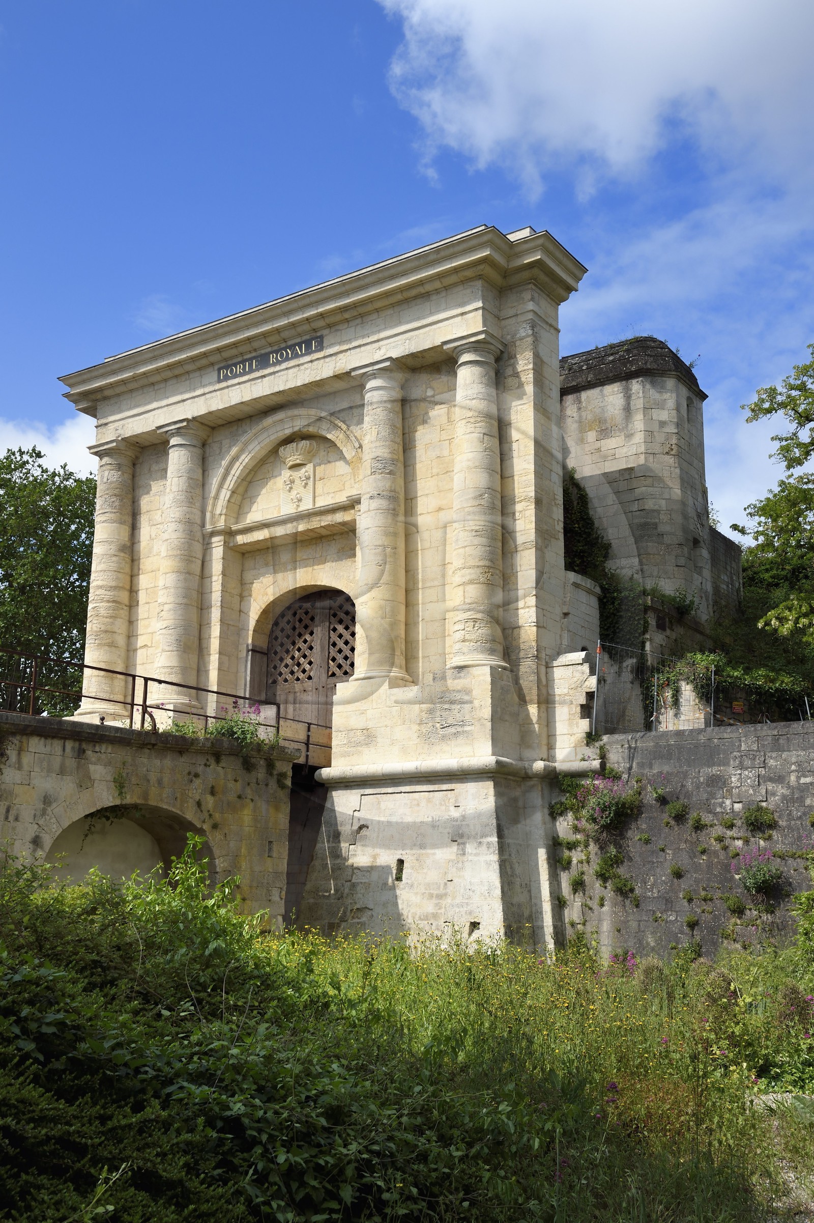France, Charente-Maritime, La Rochelle, the Porte Royale (Royal Gate) built between 1706 and 1723