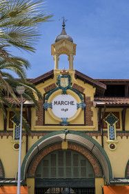 France, Alpes-Maritimes, Menton, municipal covered market
