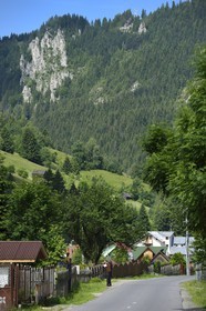 Roumanie, Transylvanie, région de Brasov, Moieciu de Sus dans les monts Fagaras dans les Carpates du Sud