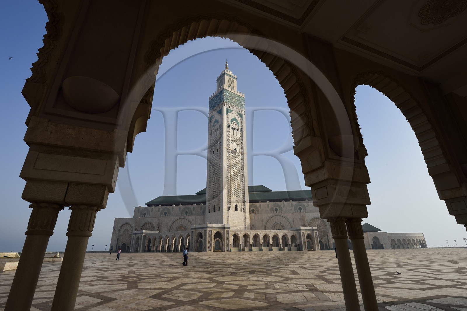 Maroc, Casablanca, Grande Mosquée Hassan II