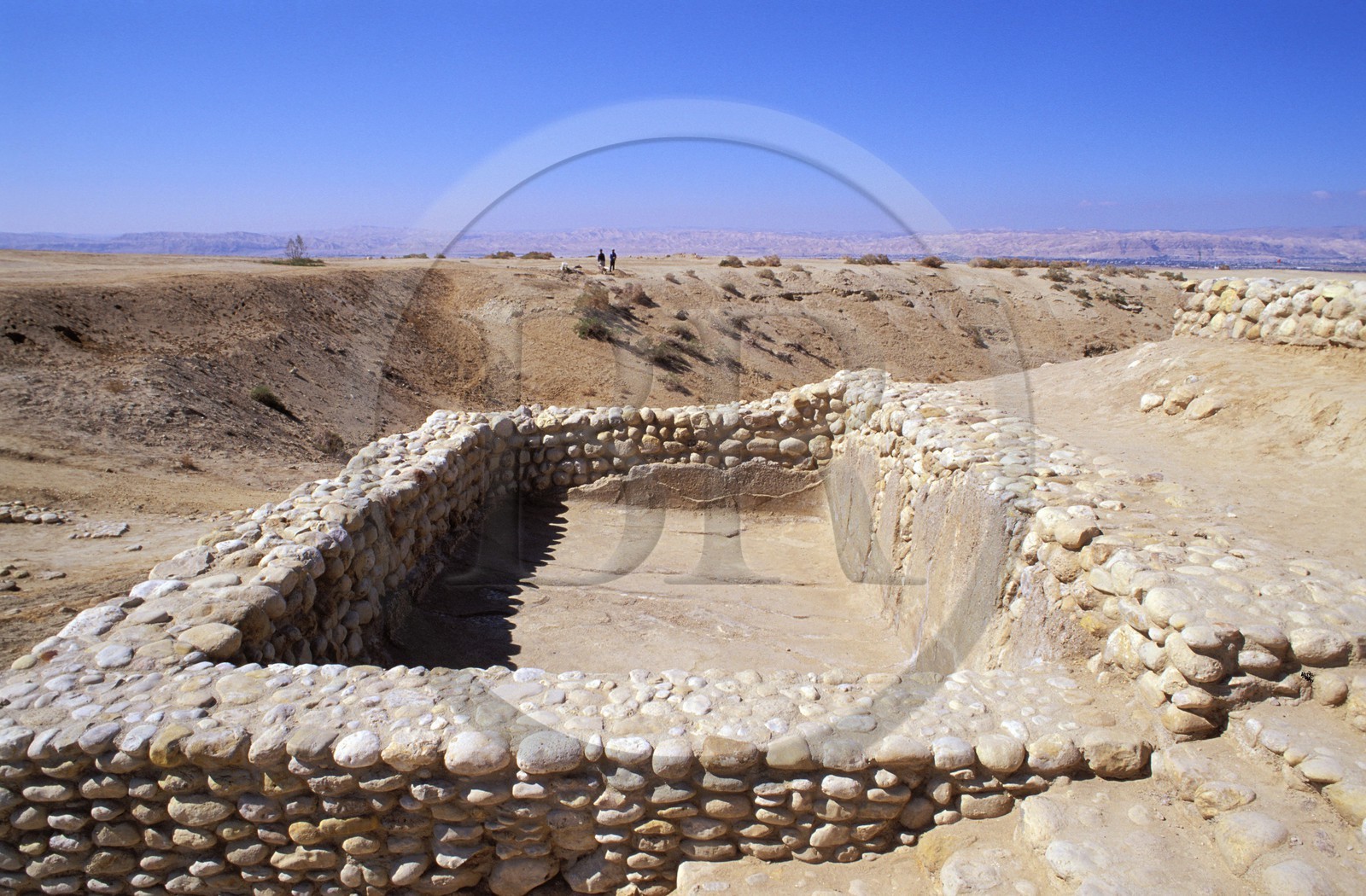 Jordanie, la Mer Morte, Béthanie au delà du Jourdain, lieu où Saint Jean Baptiste aurait baptisé le Christ