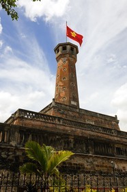 Vietnam, Hanoi, army museum, the Flag Tower of Hanoi
