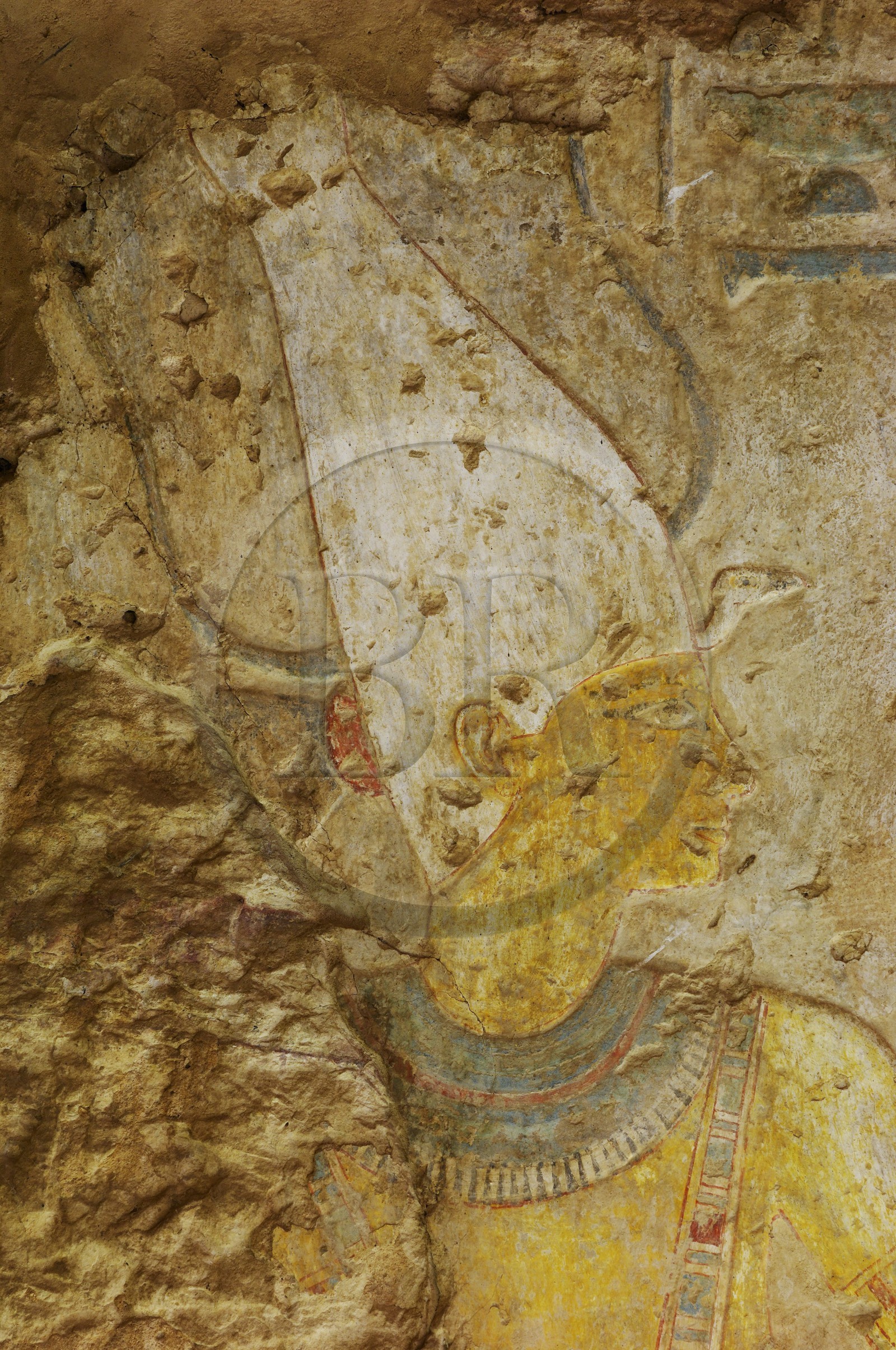 Egypte, Haute Egypte, Nubie, Lac Nasser, temple de Kalabsha, fresques du temple de Beit el-Wali, le pharaon Ramses II