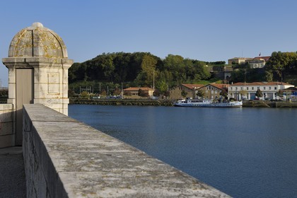 France, Pyrenees Atlantiques, Basque Country, Bayonne, the citadel by Vauban on the banks of the Adour river