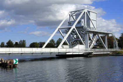 France, Calvados, bridge of Ranville Benouville, Pegasus Bridge (World War II)