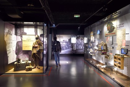 France, Calvados, Caen, the Peace Memorial