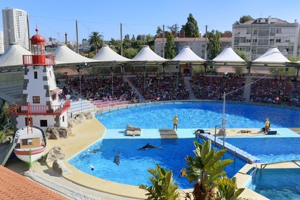 Portugal, Lisbon, Zoological Garden, the Dolphinarium