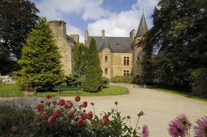 France, Manche (50), Saint-Lo, le château d'Agneaux