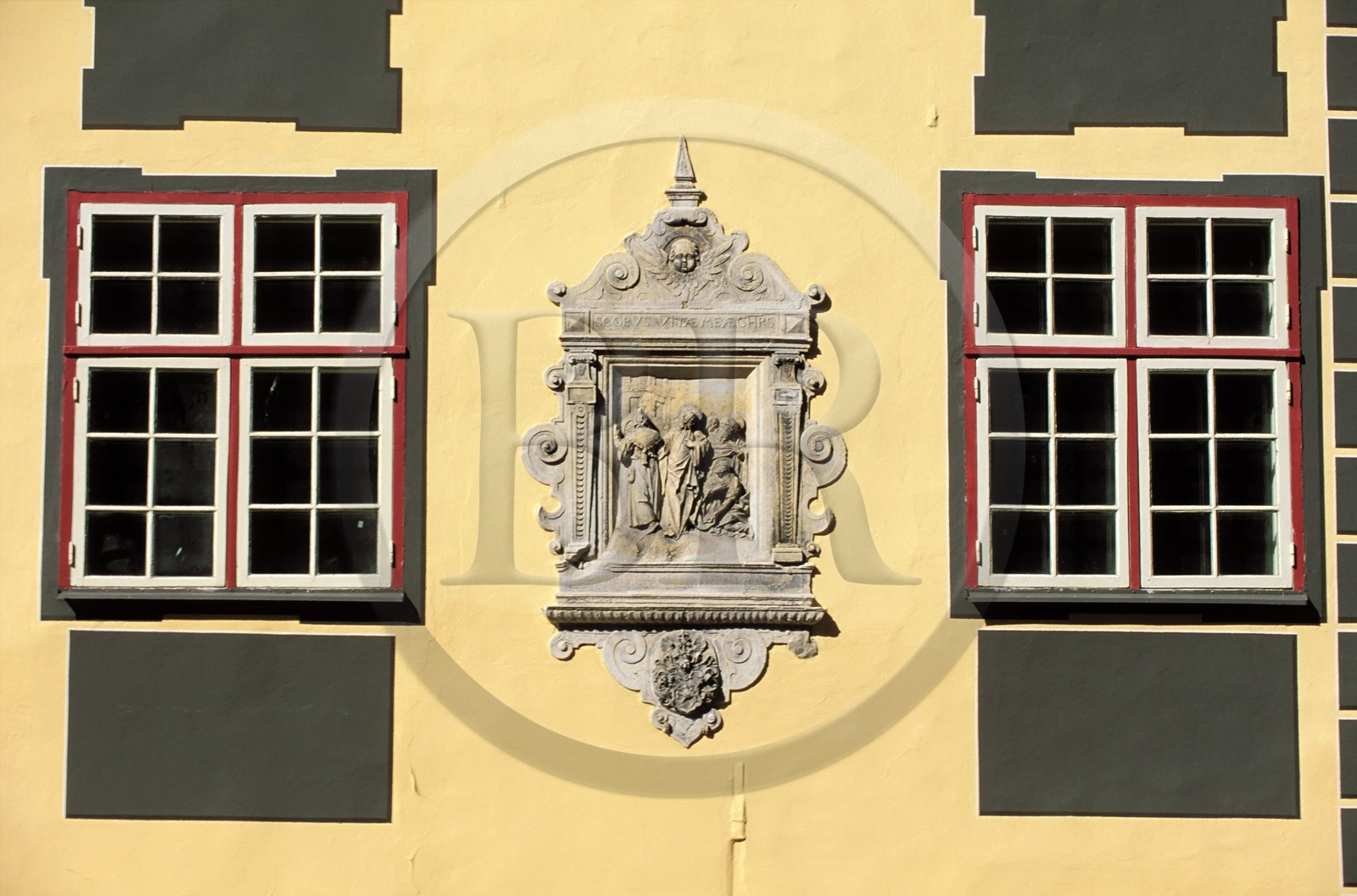 Lettonie (Pays Baltes), Riga, anciens bâtiments d'un couvent (Konventa Seta) du 15ème siècle dans la rue Skarnu Iela