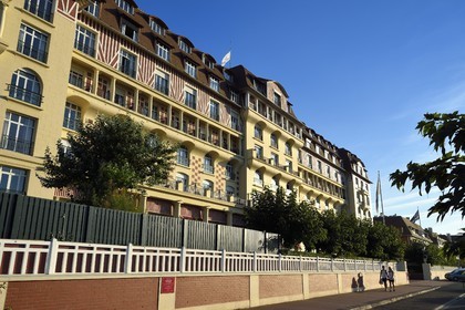 France, Calvados (14), Pays d'Auge, Deauville, l'Hotel Royal Barriere
