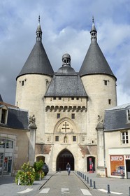 France, Meurthe-et-Moselle, Nancy, Porte de la Craffe, former gate remaining of the Medieval fortifications