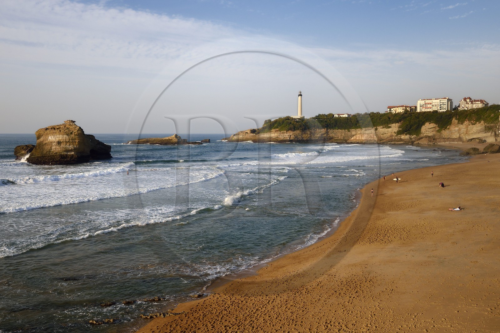 France, Pyrénées-Atlantiques (64), Pays-Basque, Biarritz, la Plage du Miramar