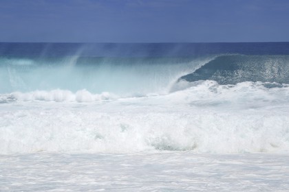 France, île de la Réunion, la côte sud, plage de Grand-Anse