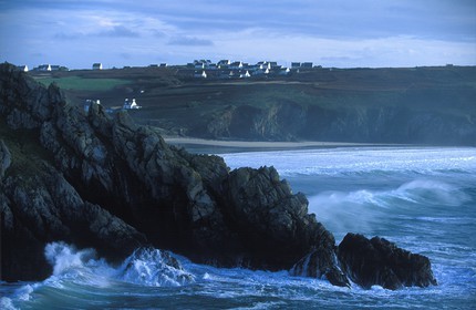 France, Finistère (29), la Baie des Trépassés (région de la Pointe du Raz)
