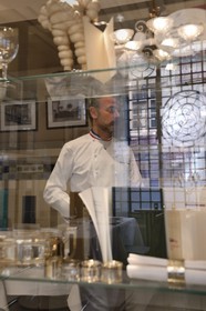 France, Rhone, Lyon, restaurant La Mère Brazier founded in 1921 by Eugenie Brazier, Mathieu Viannay two Michelin stars Chef
