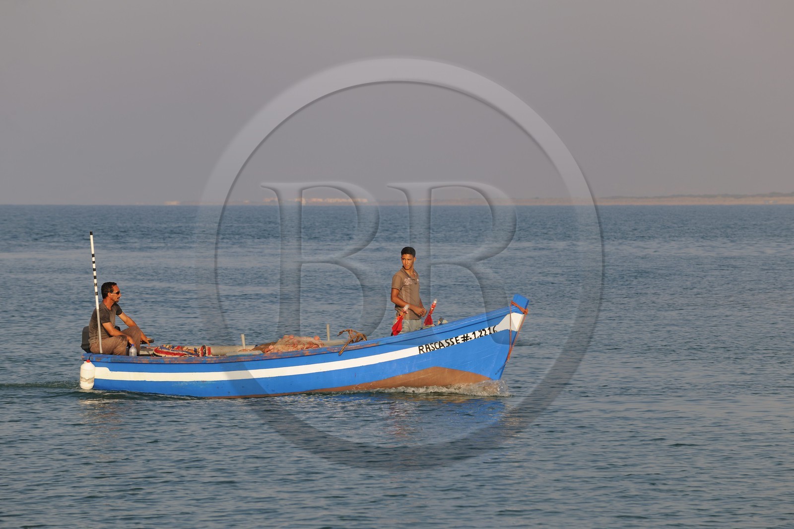 Maroc, région de l'Oriental, le port de pêche et plaisance de Ras Kebdana (Cap de l'Eau ou Cabo de Agua)