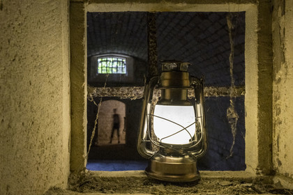 France, Charente Maritime, Port des Barques, Ile Madame, the fort built in 1703, the lantern room in the dry-out shaft of the powder magazine