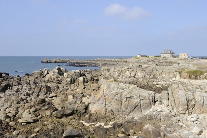 France, Loire-Atlantique (44), Le Croisic, la côte sauvage
