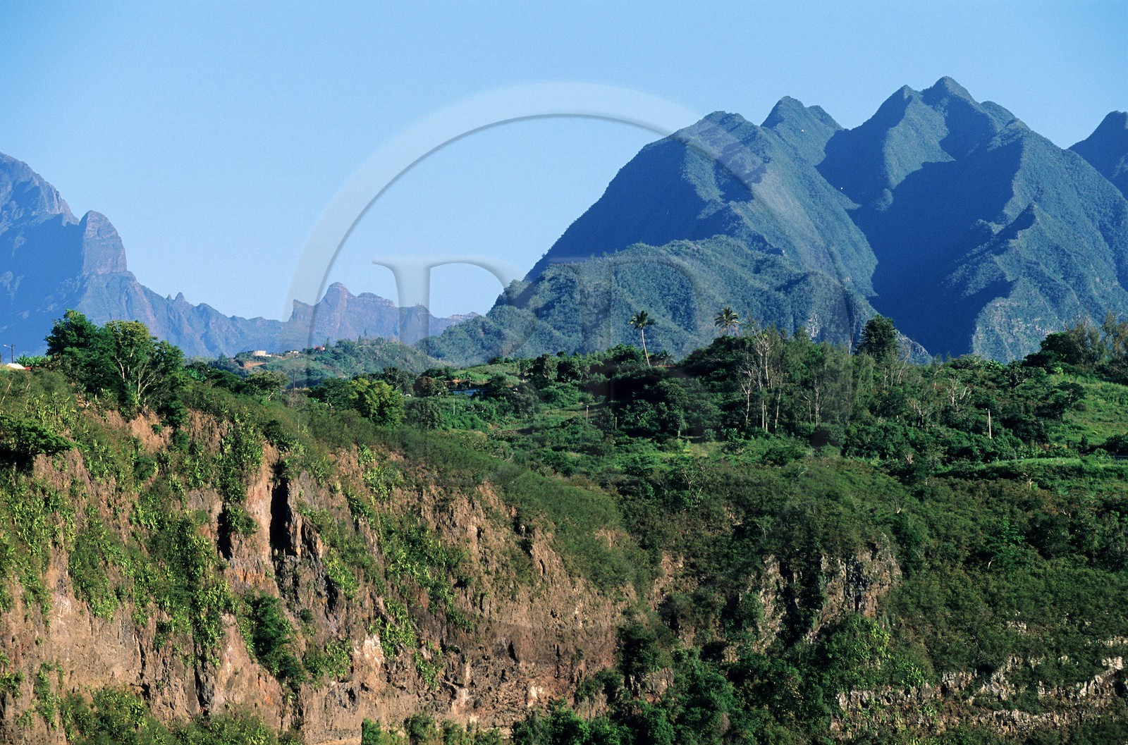 France, Reunion island (French overseas department), Saint Louis's heights, the Arm of the Plain (Bras de la Plaine) on the municipality of In between (Entre-Deux)