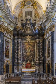 France, Alpes-Maritimes, Nice, listed as World Heritage by UNESCO, Old Nice, Sainte Reparate Cathedral, Chapel of the Blessed Sacrament