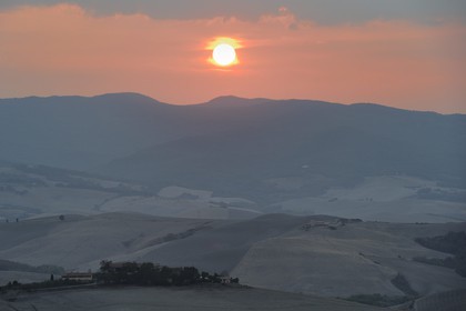 Italie, Toscane, Val di Cecina, la campagne autour de Volterra
