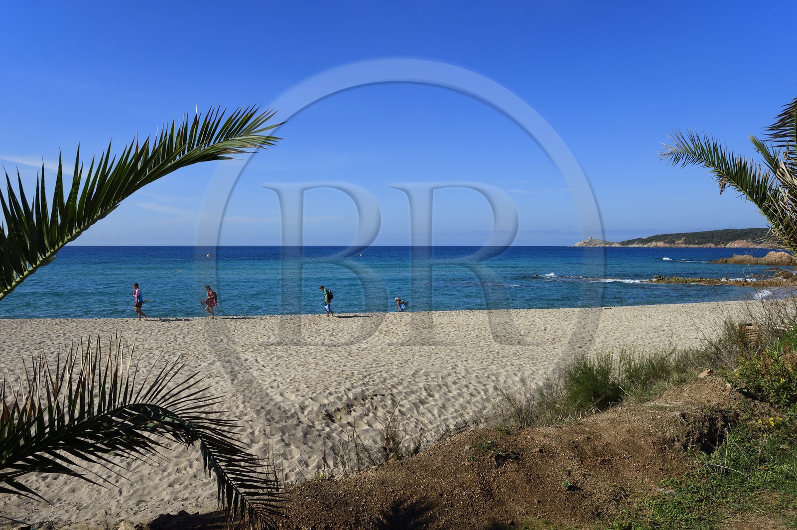 France, Corse du Sud, Cargese, Pero beach