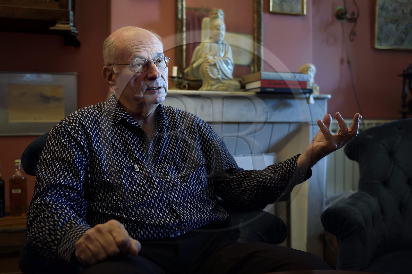 France, Var (83), la rade de Toulon, La Seyne-sur-Mer, quartier de Tamaris, Boris Cyrulnik