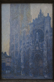 Suisse, Bâle, Riehen, fondation Beyeler, La Cathédrale de Rouen: Le Portail (effet du matin) (1894) de Claude Monet