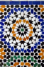 Morocco, High Atlas, Marrakech, Imperial city, Medina listed as World Heritage by UNESCO, Bahia Palace