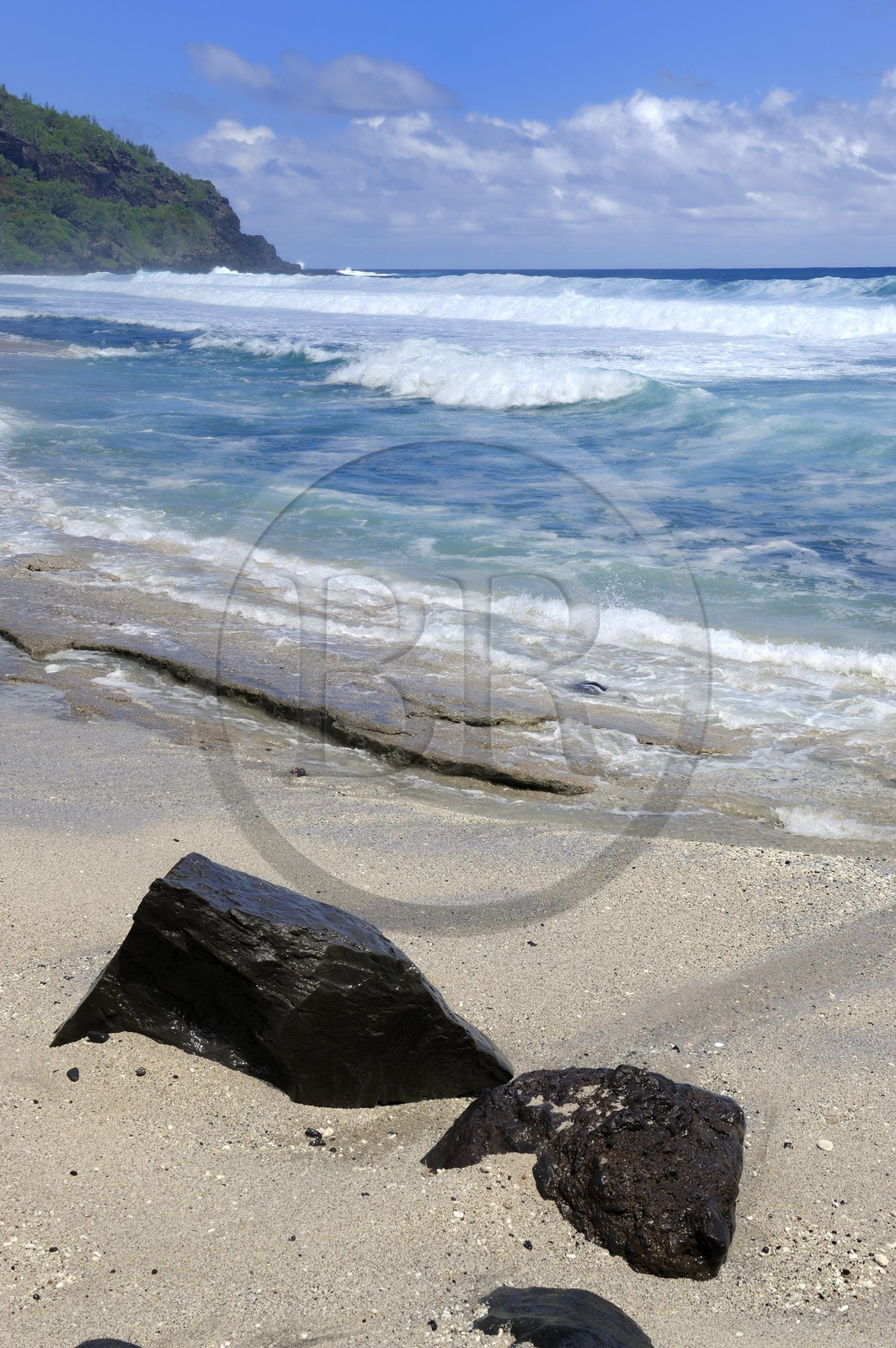 France, Reunion Island (French overseas department), southern coast, Grande Anse beach