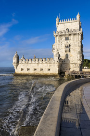 Portugal, Lisbonne, Bélem, Tour de Bélem (Torre de Bélem), classé Patrimoine Mondial de l'UNESCO