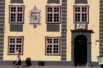 Latvia (Baltic States), Riga, the former buildings of a convent (Konventa Seta) on Skarnu Iela Street