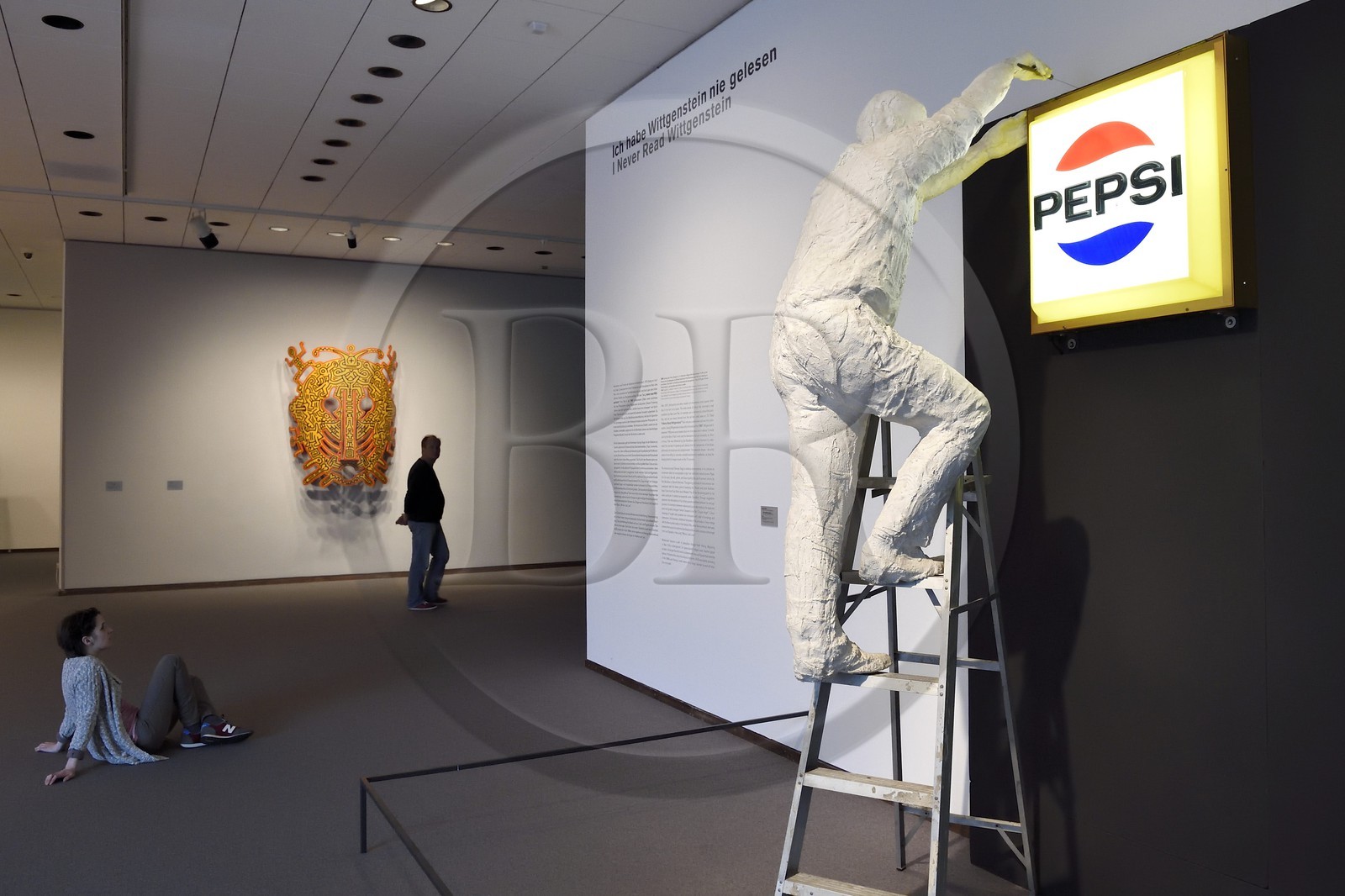 Allemagne, Berlin, la Neue Nationalgalerie, oeuvre de Anselm Kiefer Mohn und Gedächtnis (Pavot et Mémoire) 1989 Allemagne, Berlin, la Neue Nationalgalerie, oeuvre de Anselm Kiefer Mohn und Gedächtnis (Pavot et Mémoire) 1989