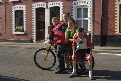 Irlande, Dublin, quartier populaire des anciens docks
