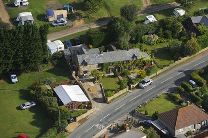 Royaume-Uni, Angleterre, Hampshire, Ile de Wight, Bembridge (vue aérienne)