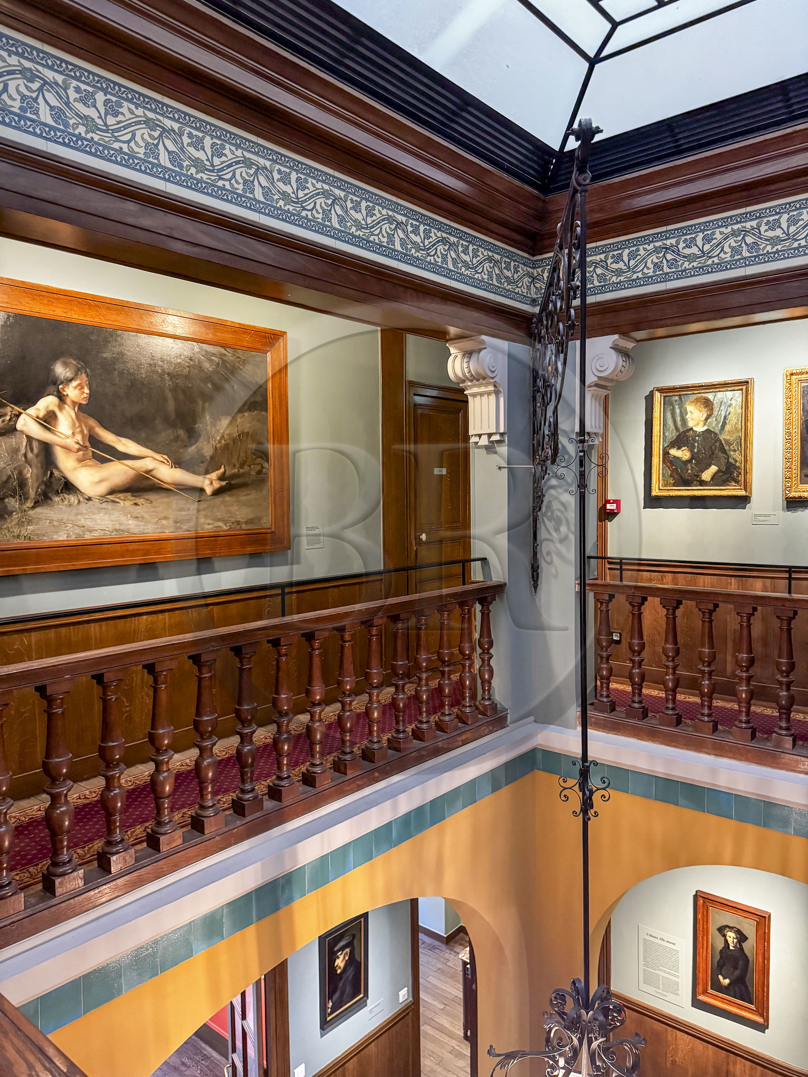 France, Paris (75), musée national Jean-Jacques-Henner dans l'Hotel particulier qui était la demeure et l'atelier du peintre Guillaume Dubufe
