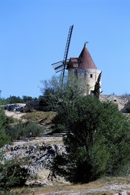 France, Bouches-du-Rhône (13), Fontvieille, moulin de Daudet