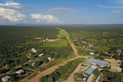 Namibie, Otjiwarongo, Cheetah Conservation Fund, centre de recherche et d'