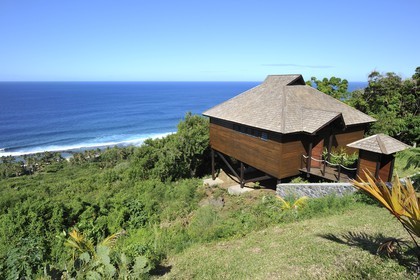 France, Reunion Island (French overseas department), southern coast, Grande Anse, Palm Hotel