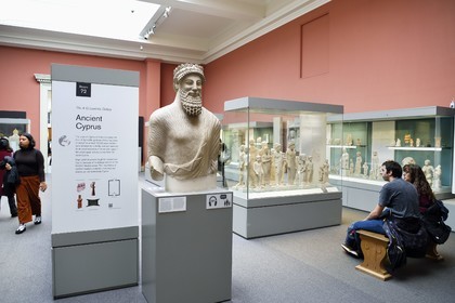 United Kingdom, London, Bloomsbury area, the British Museum, gallery of the Ancient Cyprus