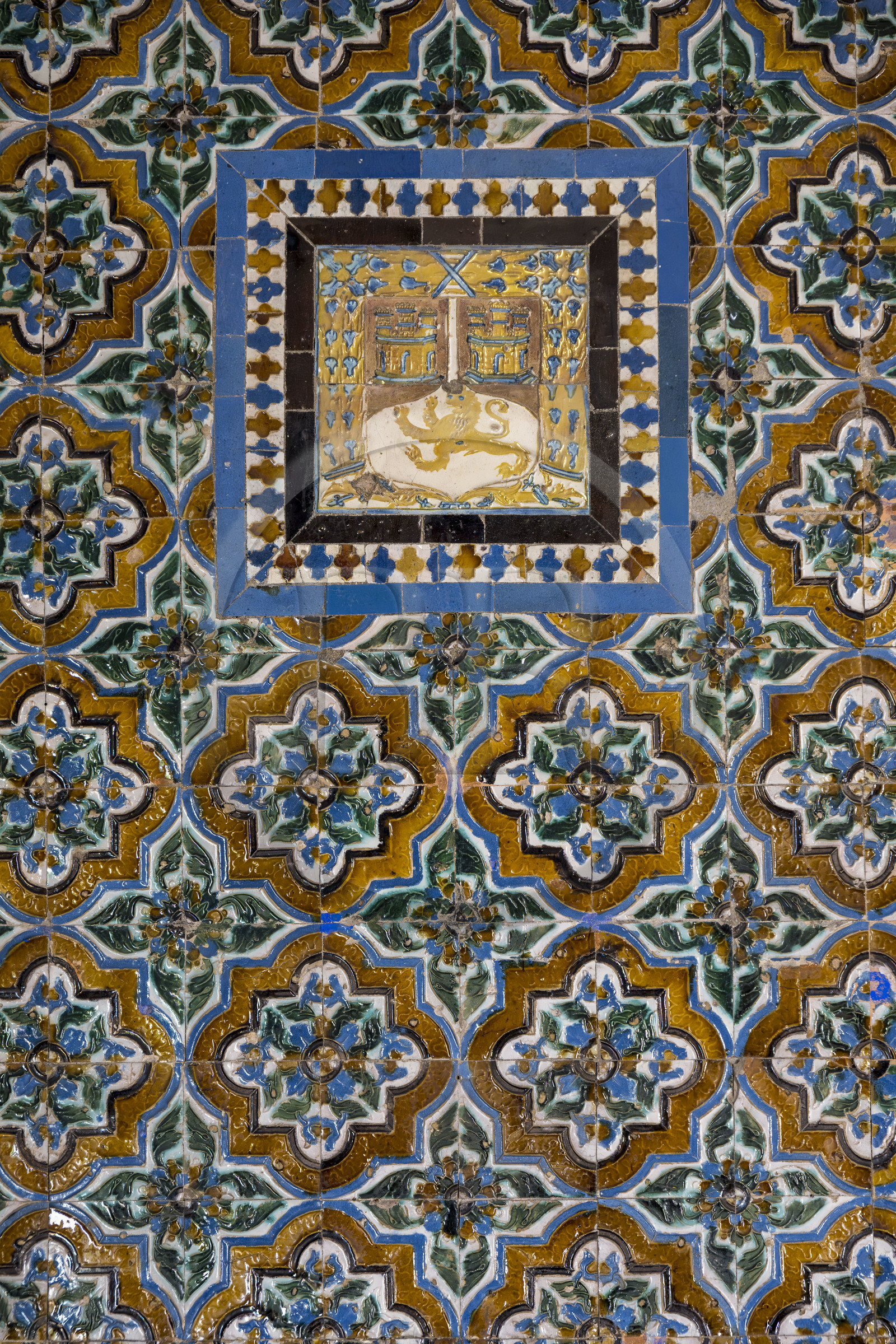 Espagne, Andalousie, Séville, la Casa de Pilatos (la maison de Pilate), palais de style mudéjar