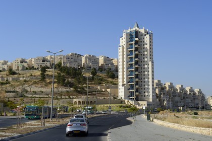 Israel, Jerusalem, Har 'Homa also called Homat Chmouel is a neighborhood in southeastern Jerusalem, a new colony founded in 1997